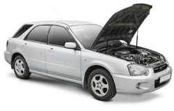 Упоры капота для Subaru Impreza II 2000-2007, 2 шт., USUIMP011
