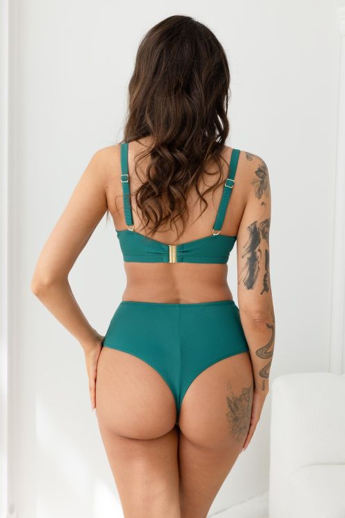 Плавки Kris Line Tarifa бразилиана High Waist (морская волна)