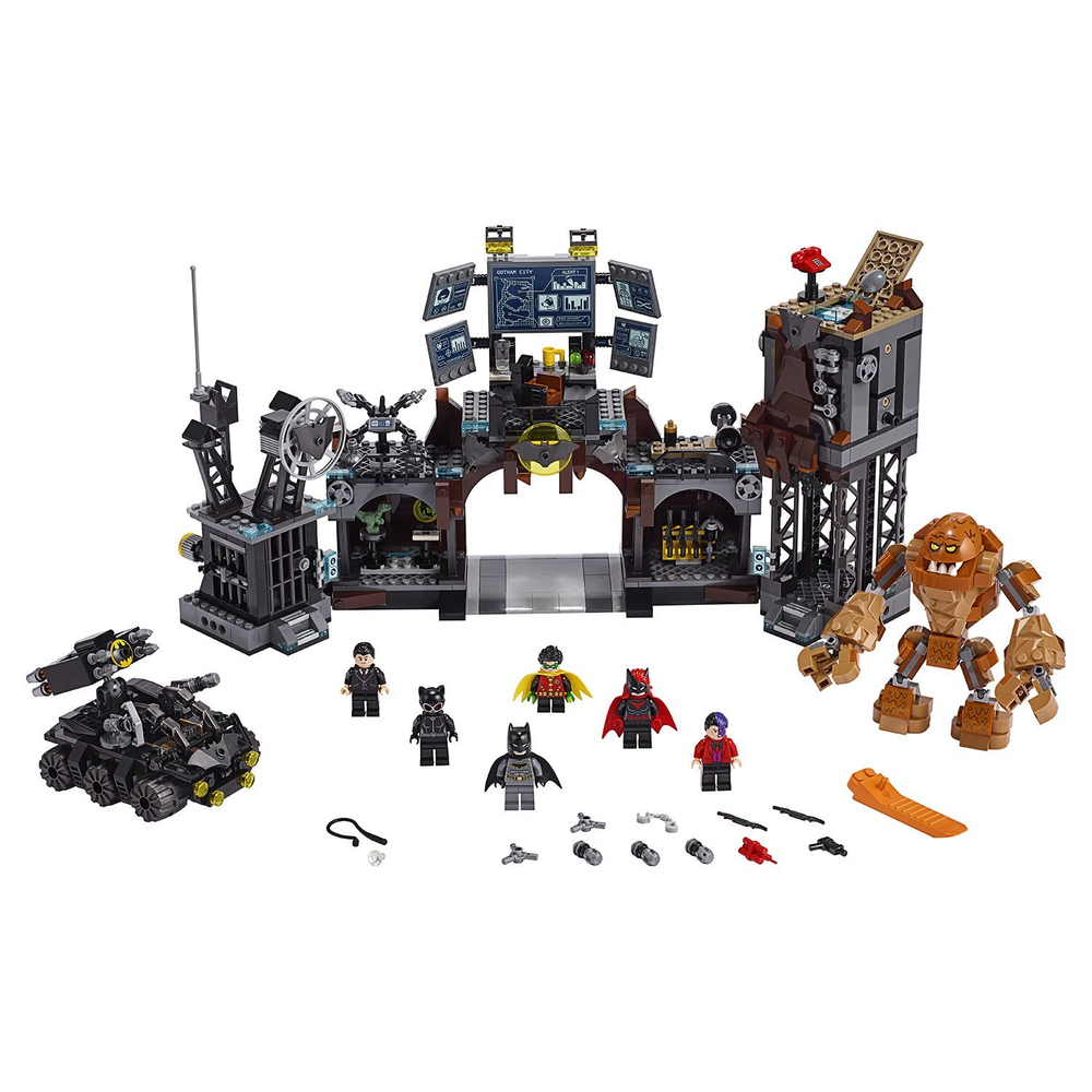 LEGO Super Heroes: Вторжение Глиноликого в бэт-пещеру 76122 — Batcave Clayface Invasion — Лего Супер Герои ДиСи