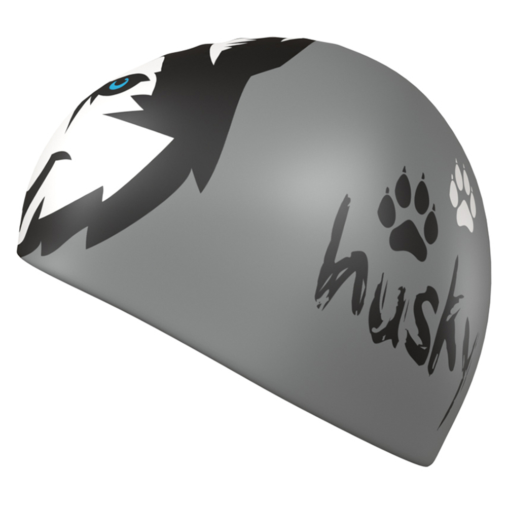 Шапочка для плавания силиконовая Mad Wave Husky