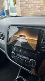 Магнитола Mitsubishi Outlander 3 2012-2021 (правый руль) - Teyes CC3-2K монитор 9.5" 2K QLED на Android 10, ТОП процессор, CarPlay, 4G SIM-слот