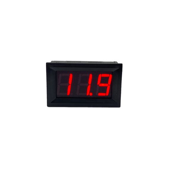 Вольтметр Crystal Car Audio VMT RED (управление включением, калибровка)