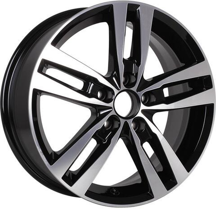 K&K Rassvet 6.5x16 5x112 ET 38 Dia 66.6 (алмаз черный)