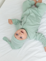 Комбинезон на манжетах Mjolk Пыльный ментоловый