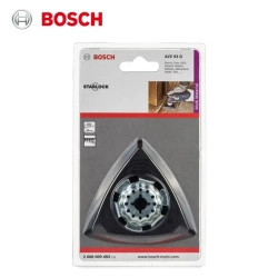 Шлифовальный круг Bosch Starlock AVZ 93 G в паре с наждачной бумагой F460 BFWP, для многофункциональных инструментов