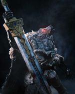 Фигурка Блайд Полуволк Элден ринг Blaidd the Half-Wolf Elden Ring