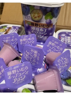 Желе пудинговое с шариками в стаканчиках Черника 306 г