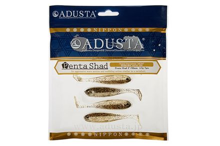 Приманка ADUSTA Penta shad 3" #110 Sujiebi
