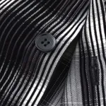 Рубашка YMKASHIX Velvet Tartan черная / белая