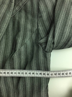 Костюм PERSONAGE серый в полоску 42 размер