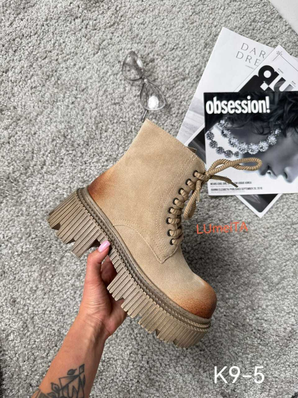 Ботинки нат. кожа по 6 пар (36-40)р./ 9-5