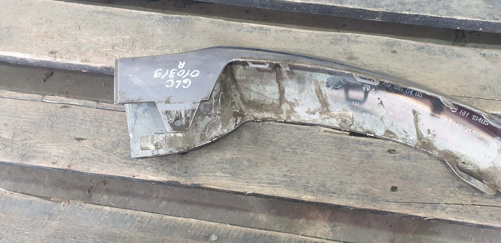 Накладка переднего бампера Mercedes GLE (C292) 15-19 Б/У Оригинал A2928850400