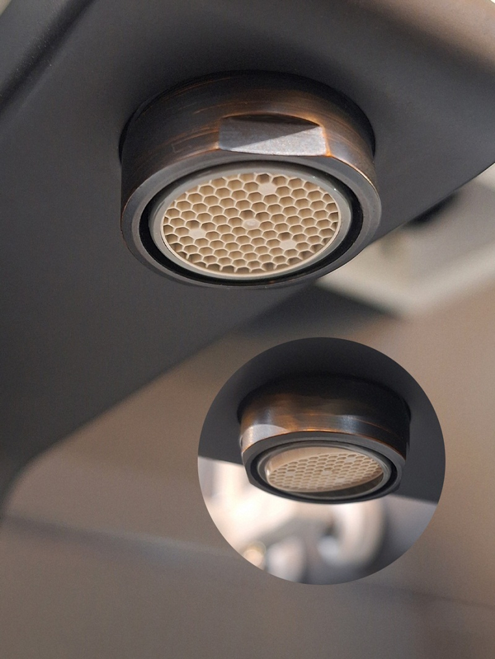 Смеситель на борт ванной с душем AltroBagno Lamberto 020106 MB