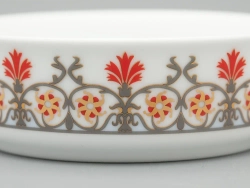 Туалетная коробочка в подарочной упаковке, форма Круглая, рисунок Мак восточный, арт 81.33191.00.1