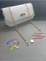 Набор для сумки пластиковая канва и фурнитура