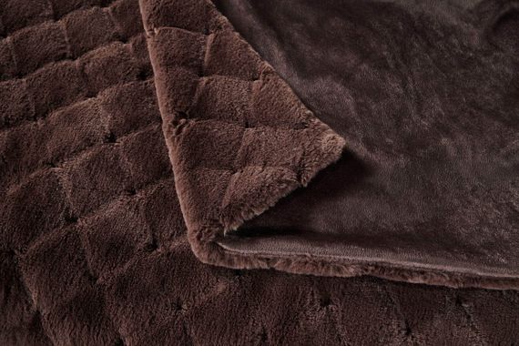 Бернард (шоколад) Покрывало 220х240