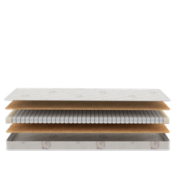 Матрас детский Junior, пружинный, выше средней жесткости 90х200