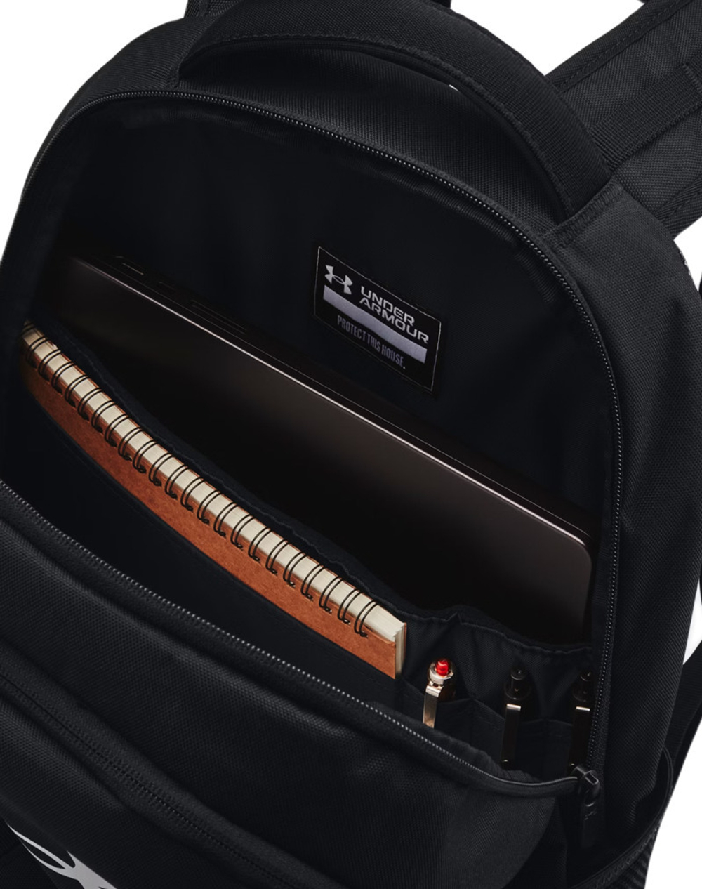 Рюкзак теннисный Under Armour Hustle 6.0 - черный