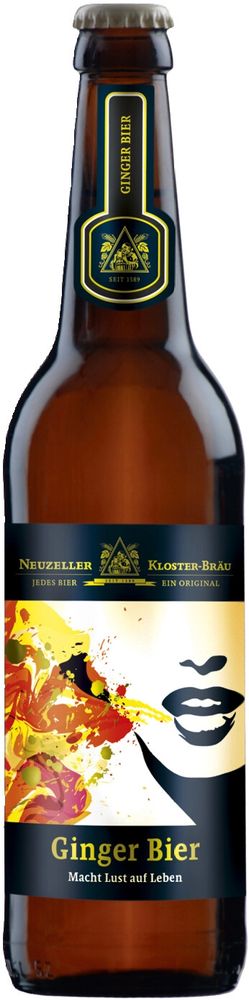 Пиво Клостер Брой Имбирное / Kloster-Brau Ginger Bier 0.5 - стекло