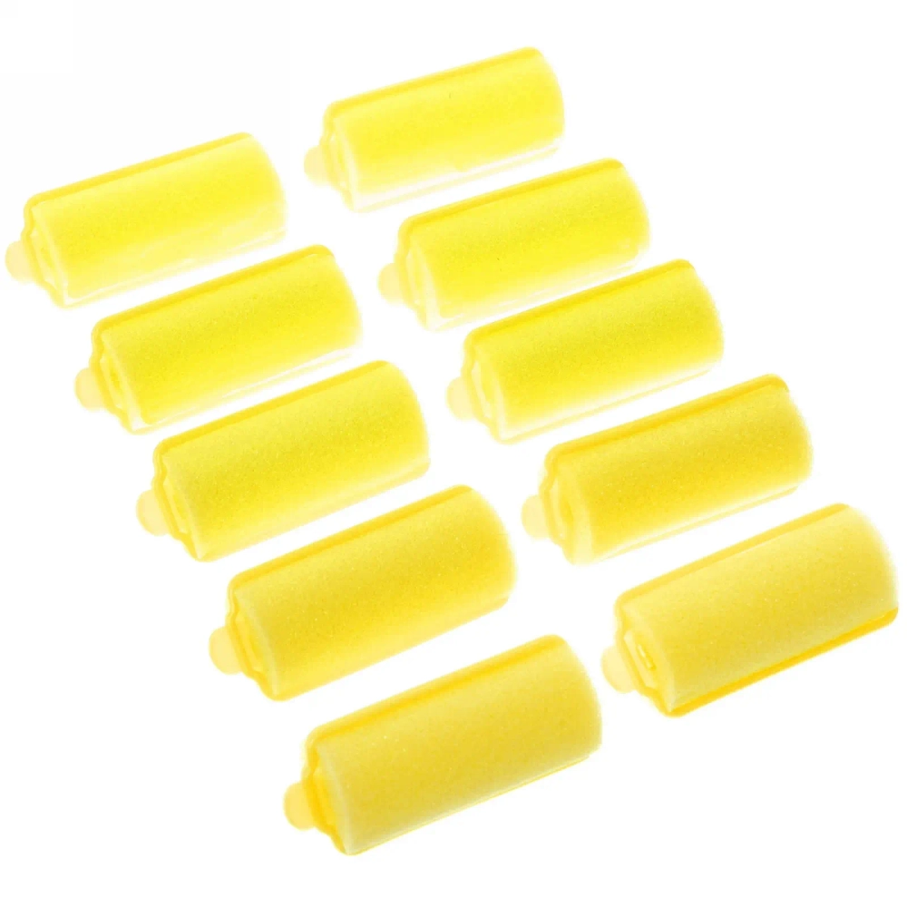 Бигуди поролоновые с зажимом 10шт, цвет микс, d=25мм