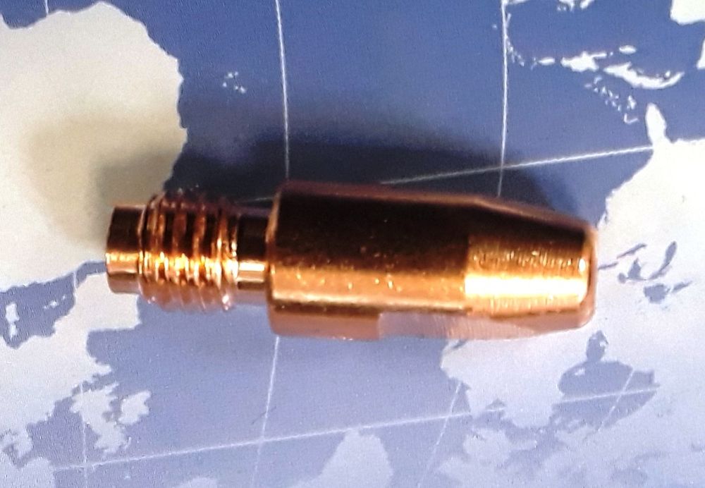 341P121262 Наконечник контактный Alu, ECu Ø1,2 мм., M8x30,0 мм., для сварочных горелок MIG/MAG TBi