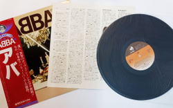 Винтажная виниловая пластинка LP ABBA АББА (Japan 1979)