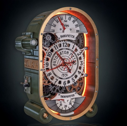 Настольные часы "Аutomaton Meteo 1931"