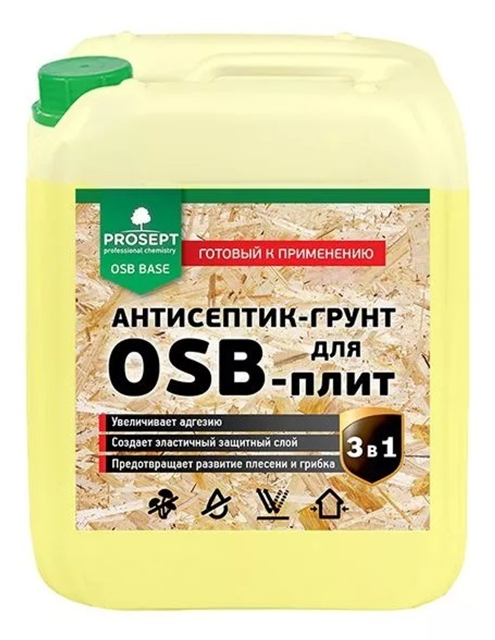 PROSEPT OSB BASE антисептик -грунт д/плит OSB 1 л