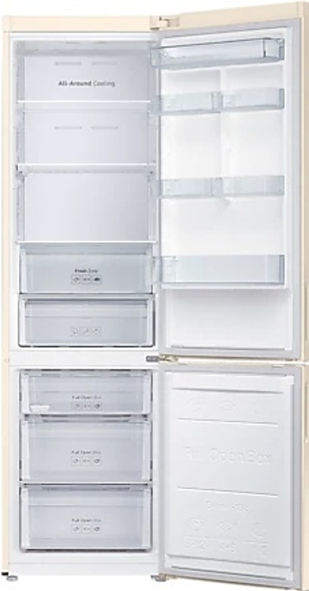 Холодильник Samsung RB37A5200EL/WT бежевый