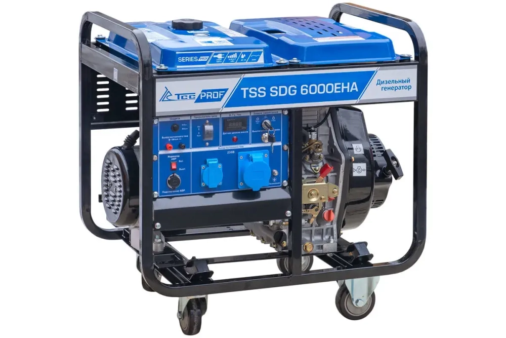 Дизельный генератор (6 кВт) TSS SDG 6000EHA