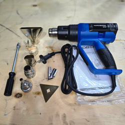 Фен с комплектом насадок, 50-650С, 2000Вт NORDBERG NE720