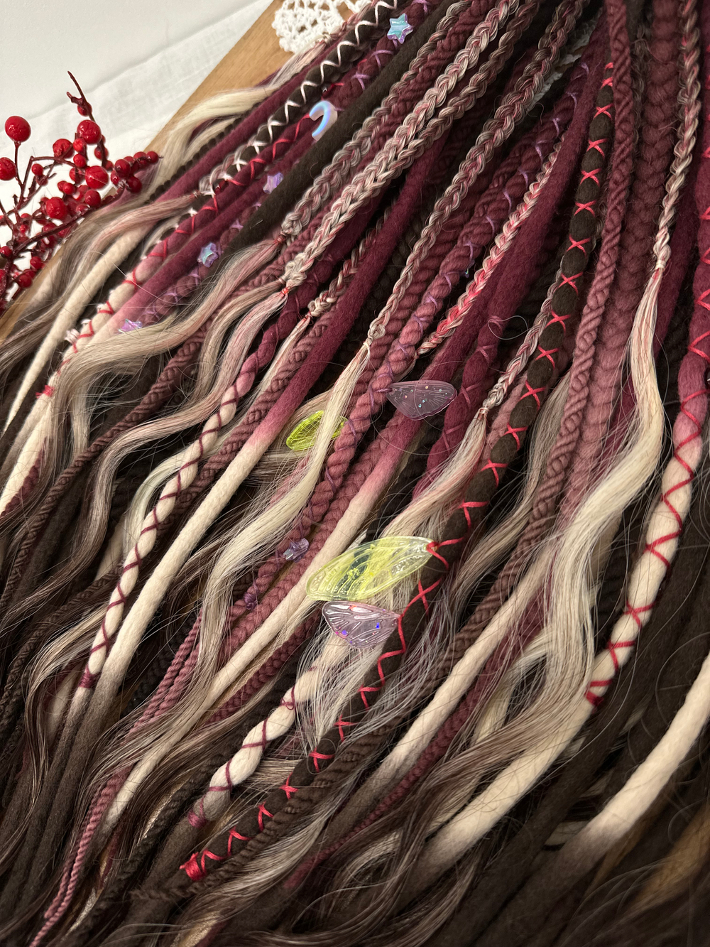 Войлочные дреды + кудри