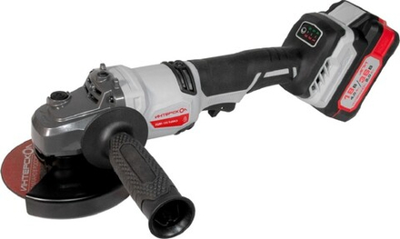 Угловая шлифмашина аккумуляторная ИНТЕРСКОЛ УШМ-125/36ВМЭ бесщеточная 2 АКБ 2,0 Ач, ЗУ 956.2.2.70