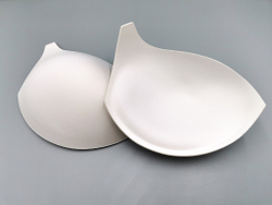 Чашки, с уступом под бретель, пуш-ап, белые, (Арт: АС72-001.100В),  90D, 95С, 100В, 105А