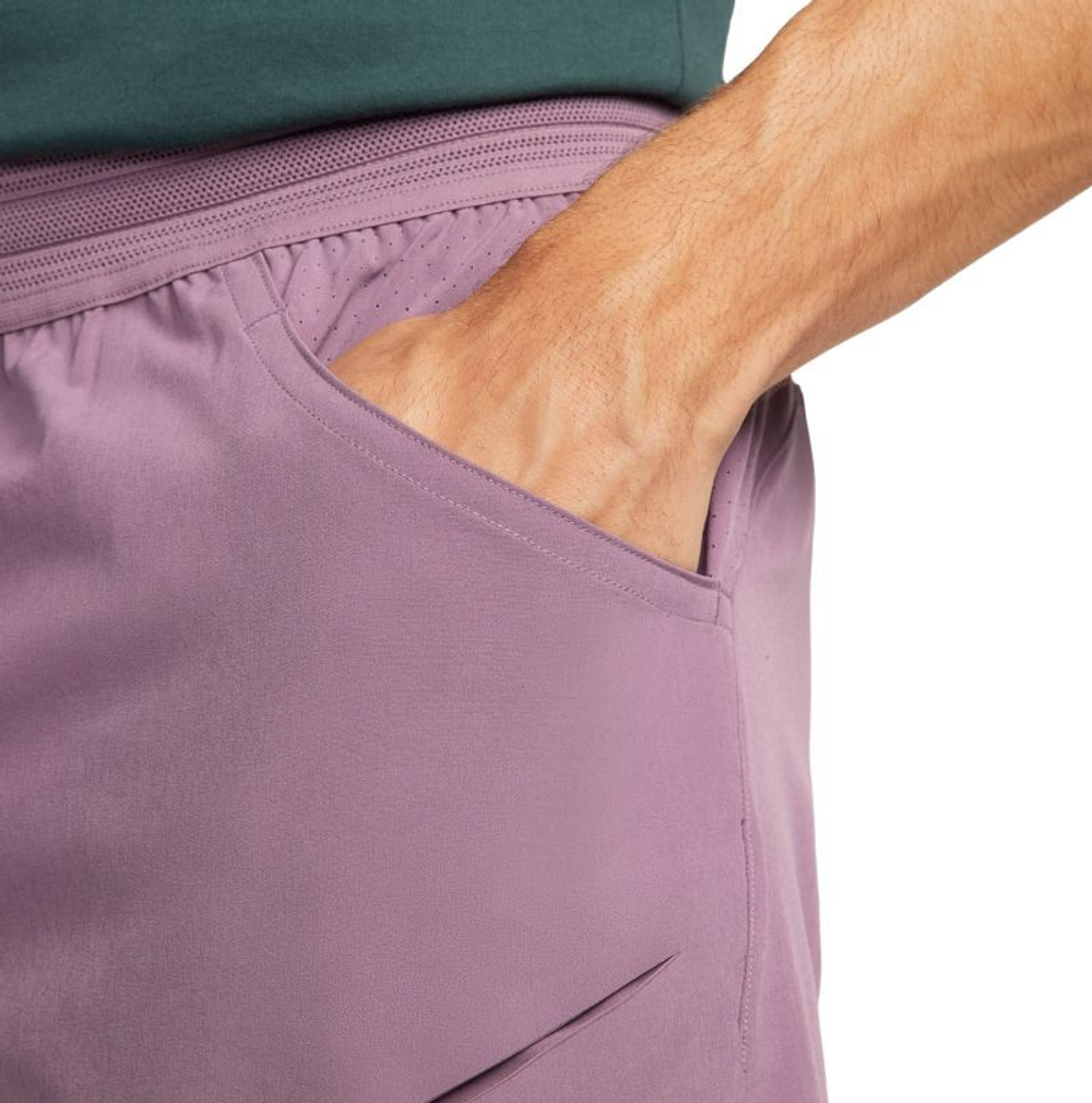 Мужские теннисные шорты Nike Dri-Fit Rafa Short - violet dust/green glow/white