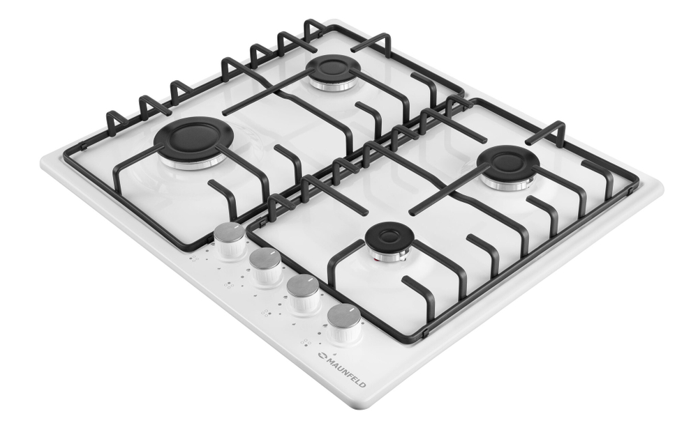 Газовая варочная панель MAUNFELD EGHE.64.3STS-EW фото 5