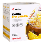 Каша Пшенная с изюмом и воздушной кукурузой, 10 порций Обогащена пшеничными отрубями и лизатами. Без сахара