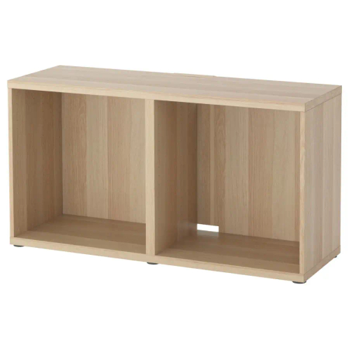 Каркас тумбы под телевизор - IKEA BESTÅ/BESTA/ БЕСТА/БЕСТО ИКЕА, 120x40x64 см, коричневый