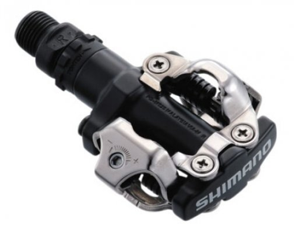 Педали Shimano, M520, с шипами, черный EPDM520L