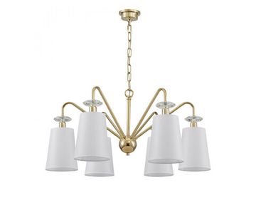 Подвесная люстра 6*E14 4626/С gold золото LIANA Newport