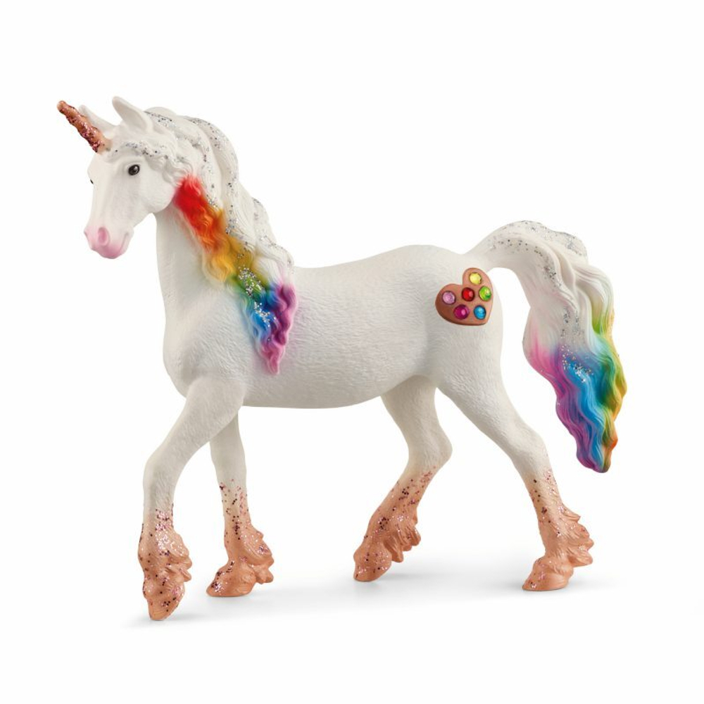 Schleich Elven World Bayala Радужный единорог - Фигурка лошадь 70726