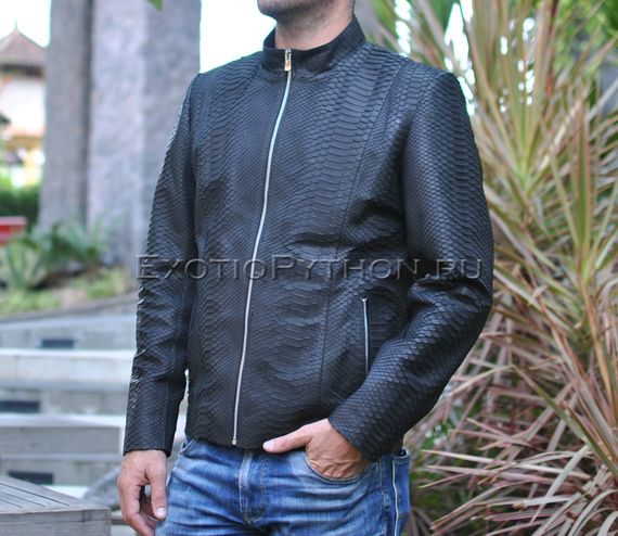 Куртка из кожи питона JT-88