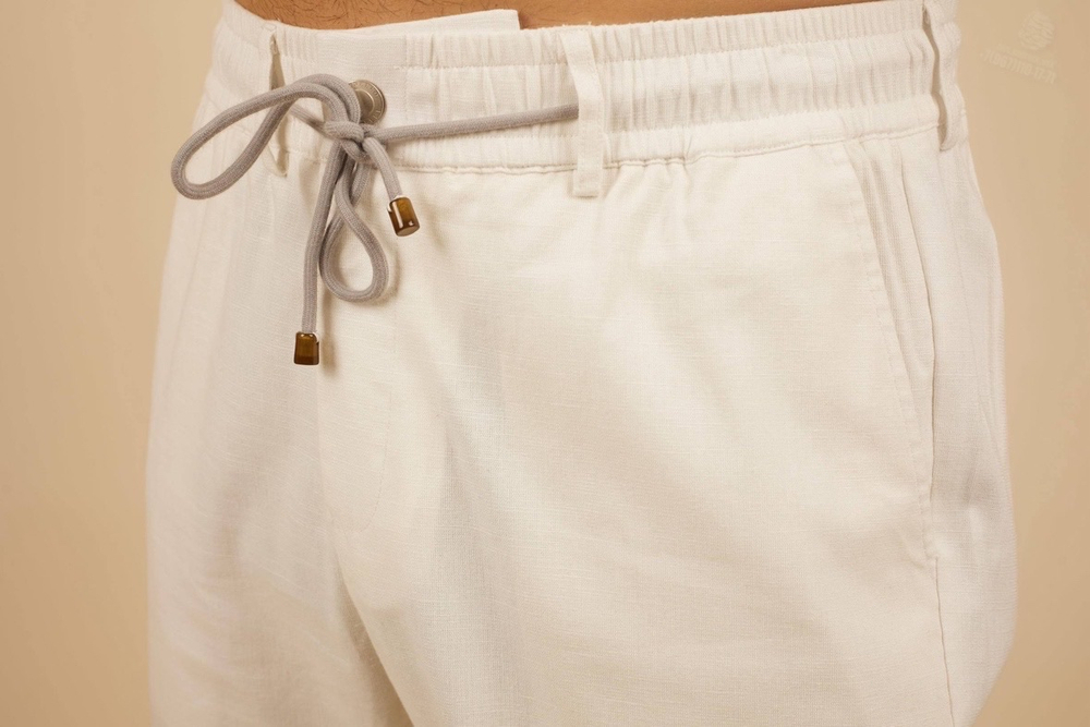 Льняной летний костюм Brunello Cucinelli