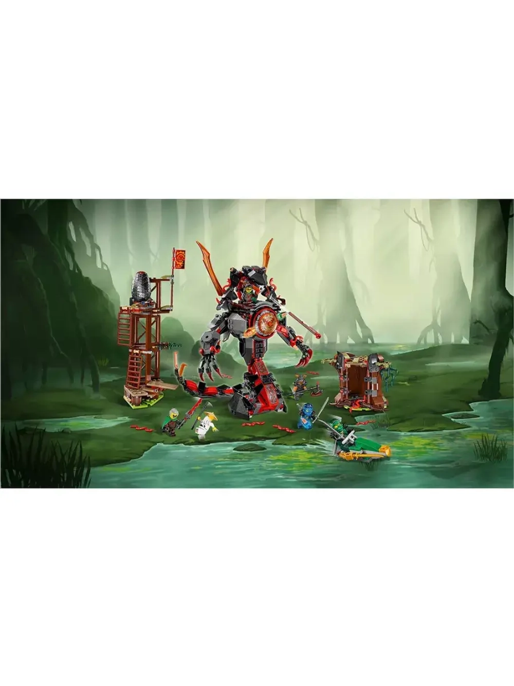 Конструктор Ниндзяго "Железные удары Судьбы"