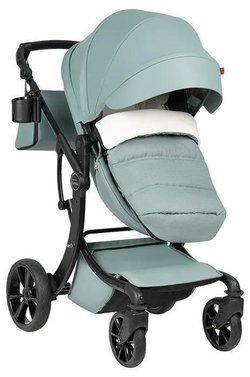 Детская коляска трансформер Aimile Spring аквамарин