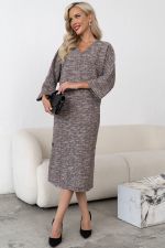 Платье Шарм (мокко) Р11-1251/2 Nikol