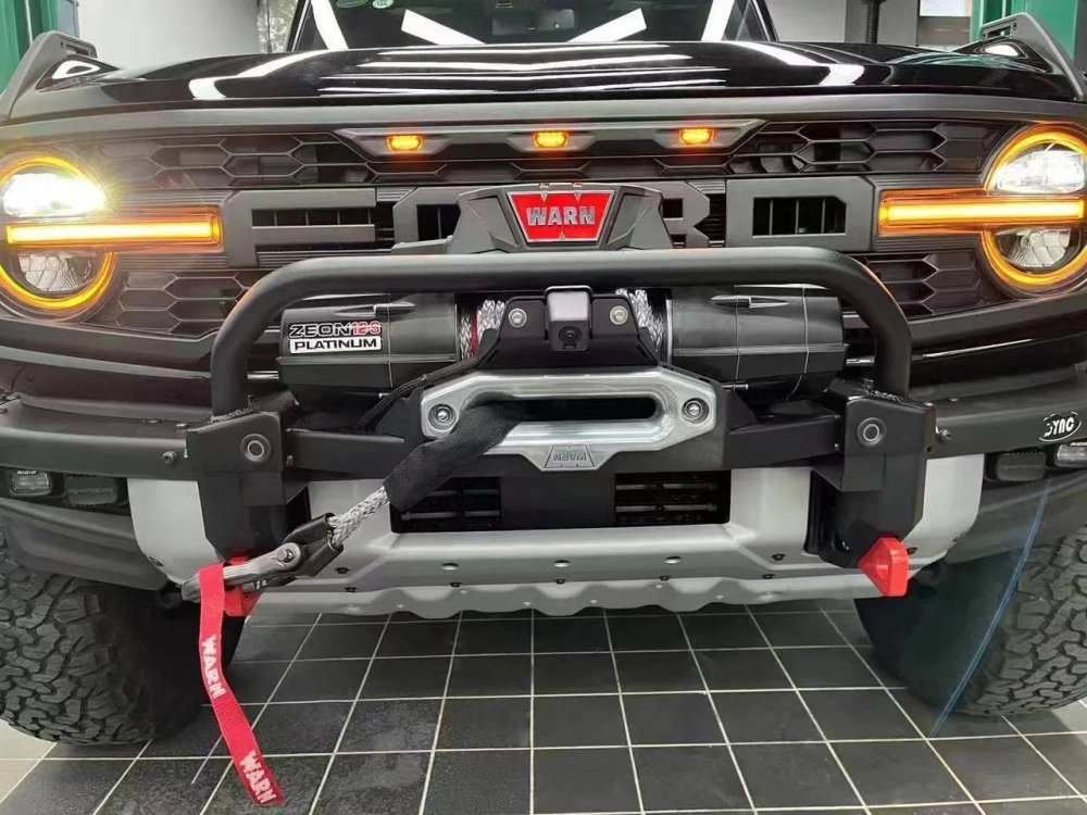 Кронштейн для лебедки под передний бампер Bronco / Bronco Raptor 2021-2025 Форд Бронко Раптор