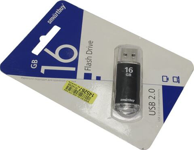 SmartBuy V-Cut <SB16GBVC-K> USB2.0 Flash Drive  16Gb  (RTL)