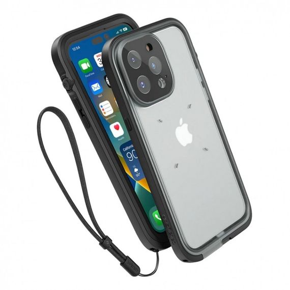 Водонепроницаемый чехол Catalyst Total Protection Case для iPhone 14 Plus, черный (Stealth Black) (CATIPHO14BLKL)