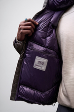 Куртка Nothomme Blue Ultra-Lightweight Water-Repellent Down Jacket "Dark Gray"